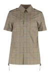Burberry Checked Cotton Shirt