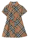 Burberry Baby Girl's, Little Girl's & Girl's Guilietta Check Shirtdress In Brown