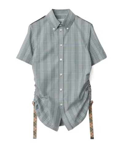 BURBERRY BURBERRY SLIM FIT CHECKED SHIRT