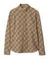 Burberry Vintage Check Long-sleeved Shirt In Nude