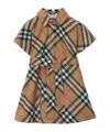 BURBERRY CHECKED COTTON SHIRTDRESS