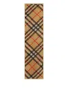 Burberry Checked Cotton Towel In Neutrals