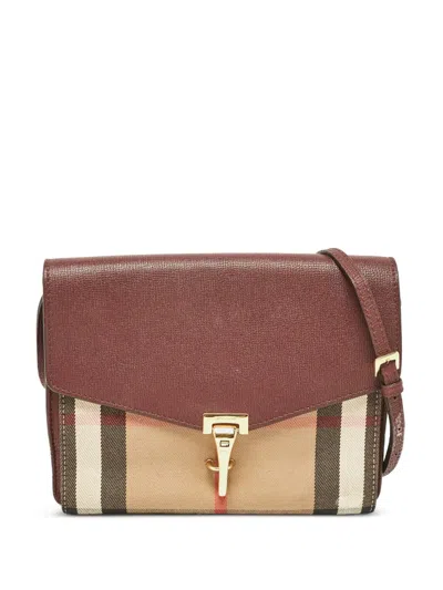 Pre-owned Burberry Checked Cross Body Bag