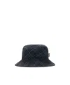 Burberry Checked Denim Bucket Hat