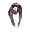 Burberry Checked Edge-edged Scarf