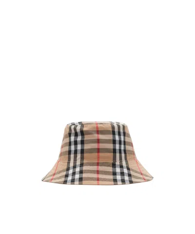 BURBERRY BURBERRY KIDS CHECK BUCKET HAT