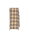 BURBERRY BURBERRY CHECKED FRINGED