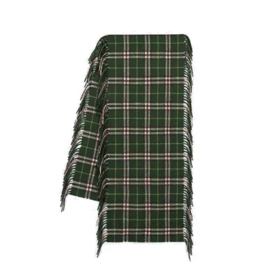 Burberry Mu Scarf In Green