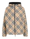 Burberry Reversible Vintage Check Jacket In Neutral