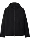 Burberry Reversible Check Jacket In Black