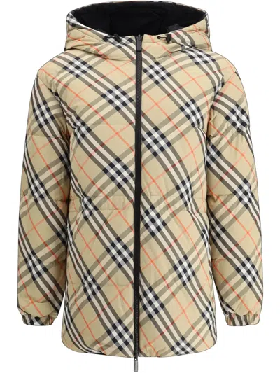 BURBERRY CHECKED JACKET