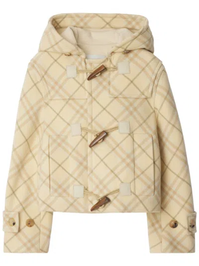 BURBERRY CHECKED JACKET