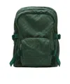 Burberry Checked Jacquard Backpack In Green