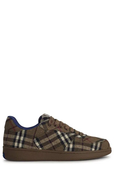 Burberry Checked Lace In Brush