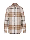 BURBERRY CHECKED LONG-SLEEVED SHIRT