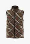 Burberry Nylon Vest Jacket Jackets Green