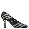 Burberry Woman Pumps Black Size 7 Textile Fibers