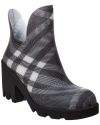 BURBERRY BURBERRY CHECKED RAIN BOOT