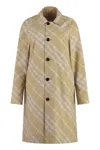 BURBERRY BURBERRY CHECKED REVERSIBLE TRENCH-COAT