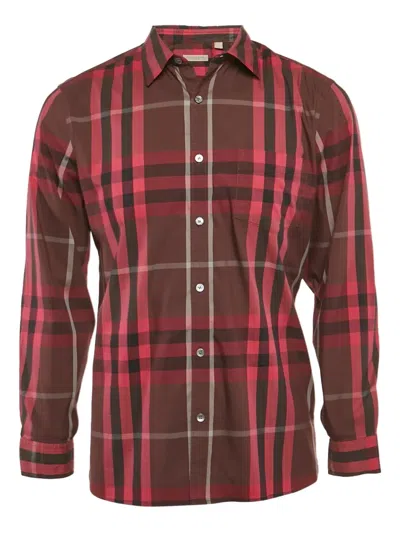 Pre-owned Burberry Checked Shirt