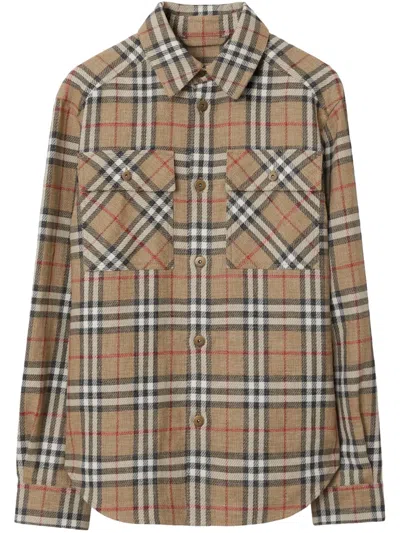 BURBERRY CHECKED SHIRT