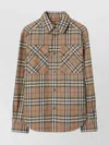 Burberry Relaxed Check-patch Sweatshirt