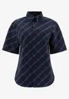 Burberry Checked Short-sleeved Shirt
