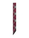 Burberry Checked Silk Scarf