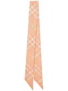 Burberry Striped Lightweight Soft Texture Scarves