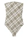Burberry Women's Printed One-piece Swimsuit In Neutrals