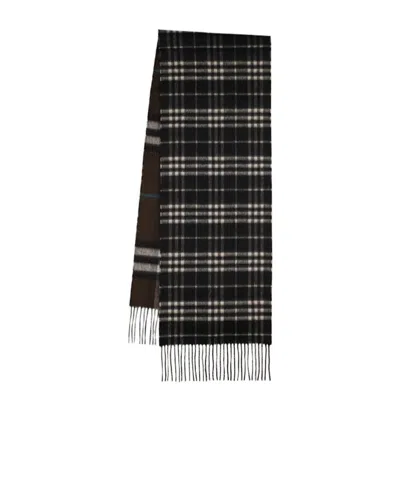 Burberry Checked Tassel Scarf