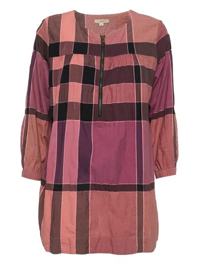 Pre-owned Burberry Checked Top