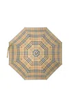 Burberry Checked Umbrella In Multi
