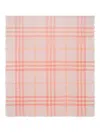 Burberry Wide Check Wool Scarf