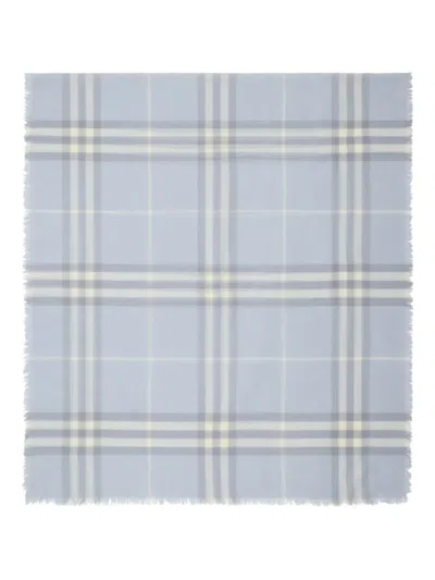 Burberry Checked Wool Scarf