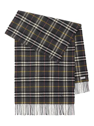 Burberry Karierter Schal In Blue