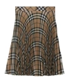 Burberry Embroidered Polyester Blend Skirt In Linden