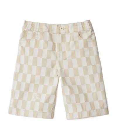 BURBERRY CHECKERBOARD SHORTS