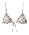 Burberry Haut De Maillot De Bain In Gray