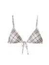 Burberry Haut De Maillot De Bain In Neutrals