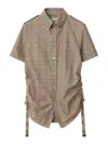 Burberry Slim-fit Check Cotton Shirt