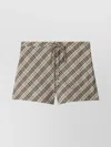 Burberry Check Cotton Pyjama Shorts