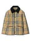 Burberry Check Quilted Nylon Barn Milo Jacket