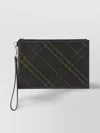 Burberry Checkered Pattern Clutch Bag