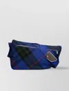 Burberry Checkered Pattern Crossbody Bags With Adjustable Strap