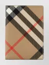 Burberry Checkered Pattern Foldable Compact Card Holder