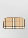 Burberry Checkered Pattern Purse And Cardholder Set