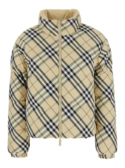 BURBERRY BURBERRY CHECKERED REVERSIBLE ZIP