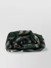 Burberry Checkered Rose Clutch 3d Detailing