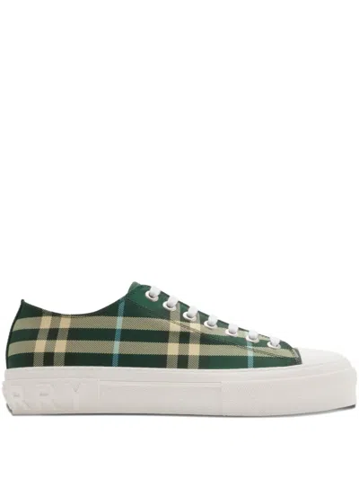 BURBERRY CHECKERED SNEAKERS